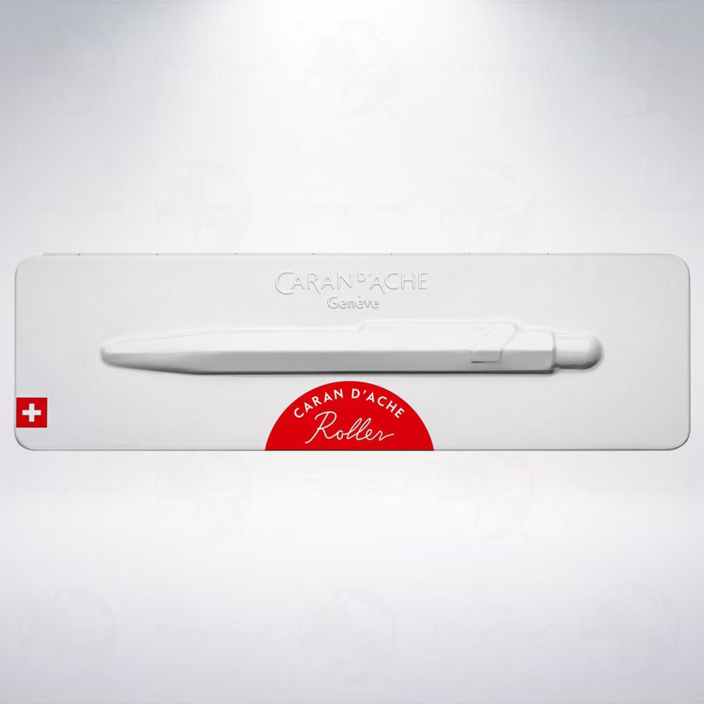 瑞士 卡達 CARAN D＇ACHE 849 Roller 鋼珠筆: 紅色-細節圖2