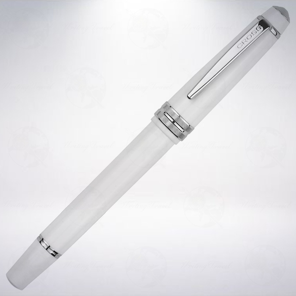 美國 CROSS 高仕 BAILEY LIGHT 貝禮輕盈系列 鋼筆: 白色/White-細節圖2