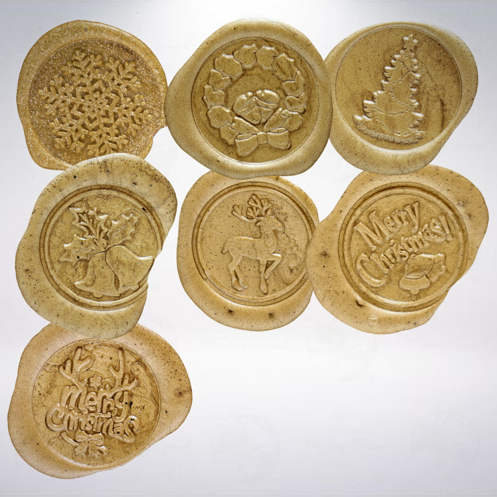 封蠟用金屬印章: 聖誕節特別版-細節圖2