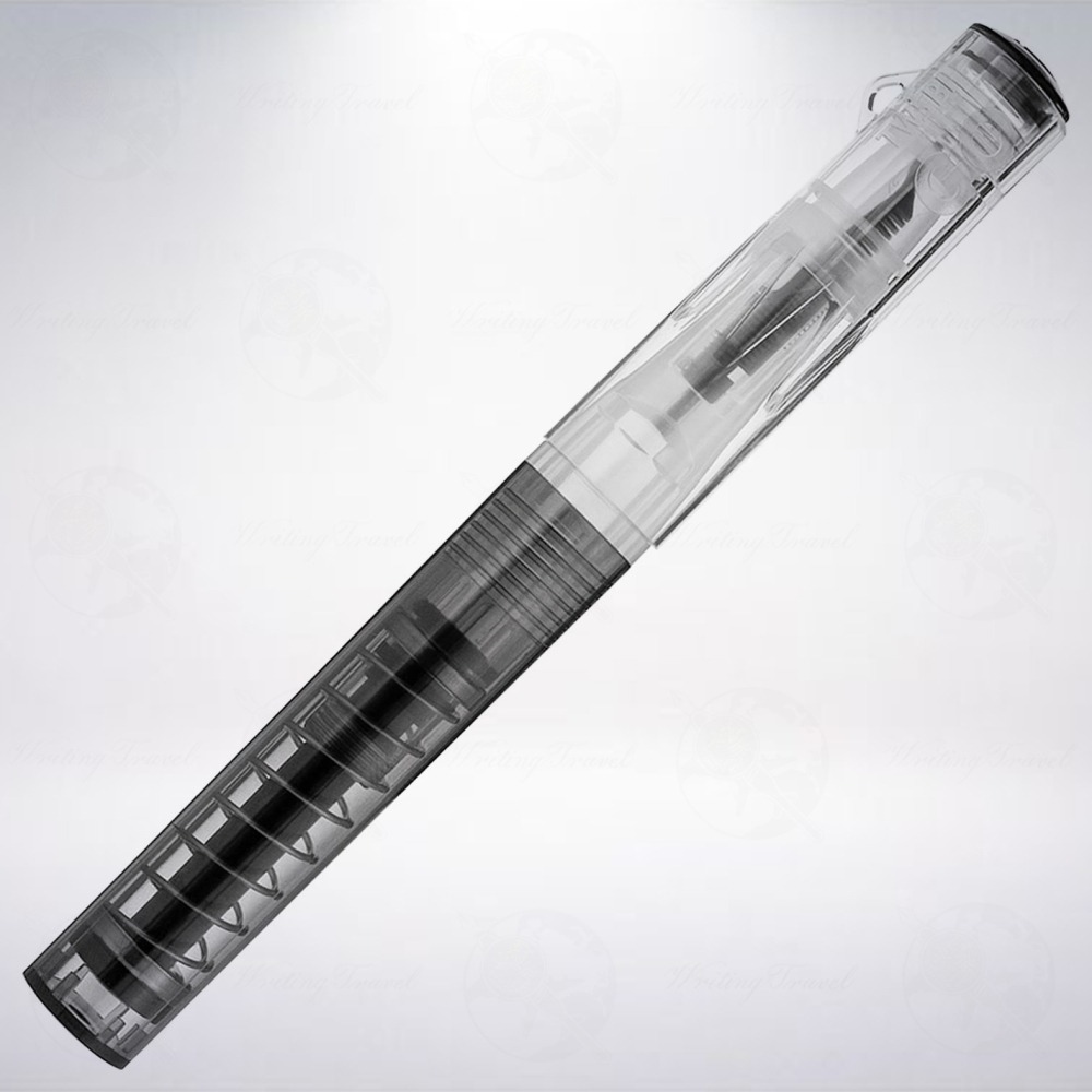 台灣 TWSBI 三文堂 GO 彈力吸墨鋼筆: 黑色/Smoke-細節圖2