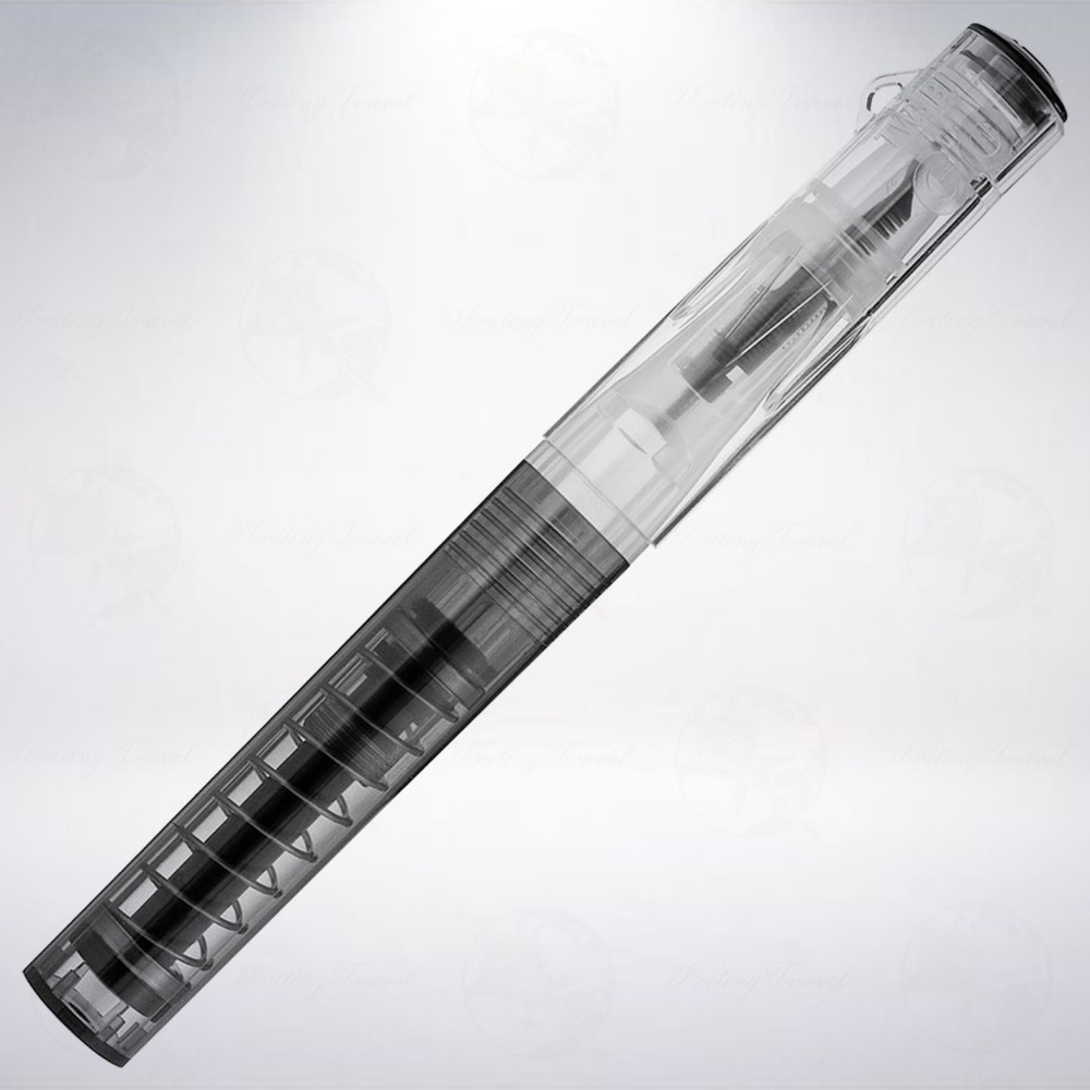 台灣 TWSBI 三文堂 GO 彈力吸墨鋼筆: 黑色/Smoke-細節圖2