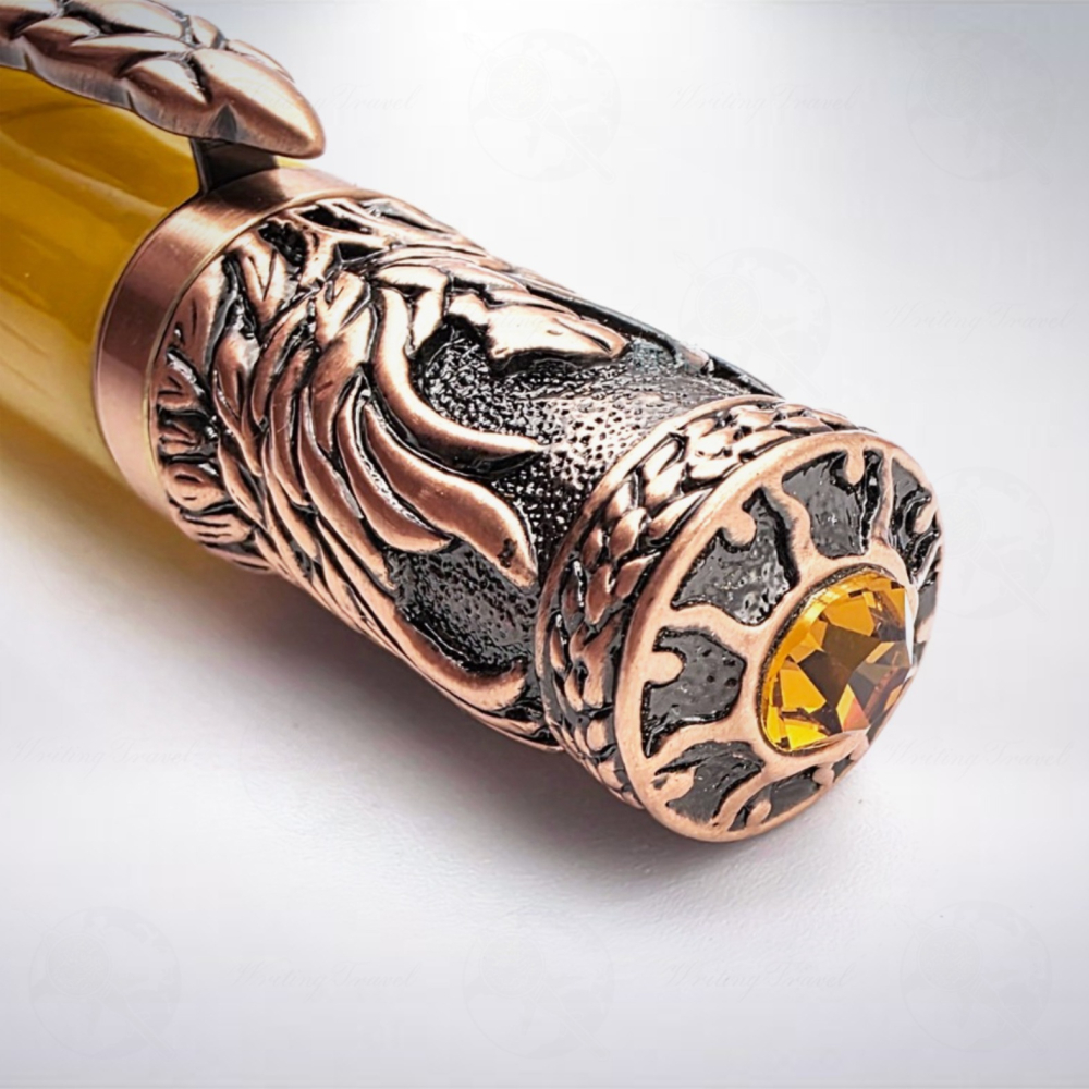 美國 PenLoco Renewed 新生花紋桿手工原子筆-細節圖2