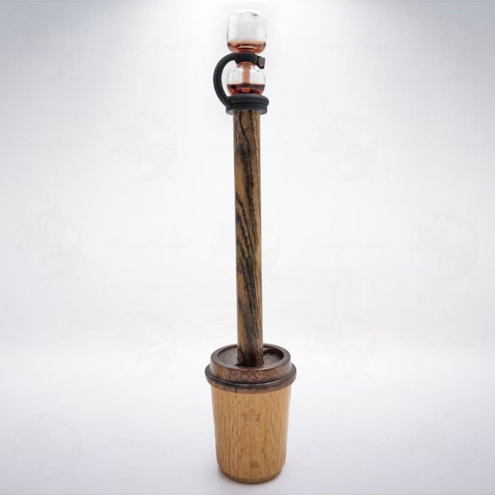 台灣 Fun See 虹吸咖啡 原子筆: 虎皮木-細節圖2