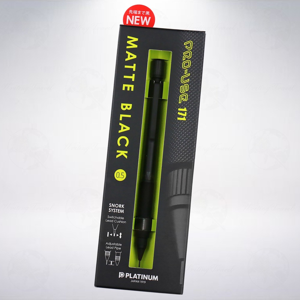絕版! 日本 白金 Platinum PRO-USE 171 0.5mm 黑化版製圖自動鉛筆-細節圖2