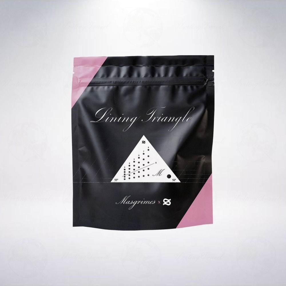 美國 Speedball Masgrimes 工作室聯名 英文書法專用三角板形式間隔尺-細節圖4