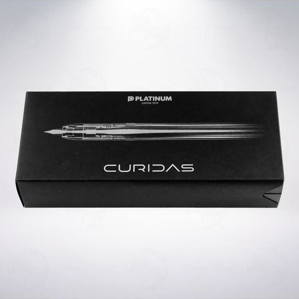 日本 Platinum 白金 CURIDAS 按壓式鋼筆: 深藍色/Abyss Blue-細節圖2
