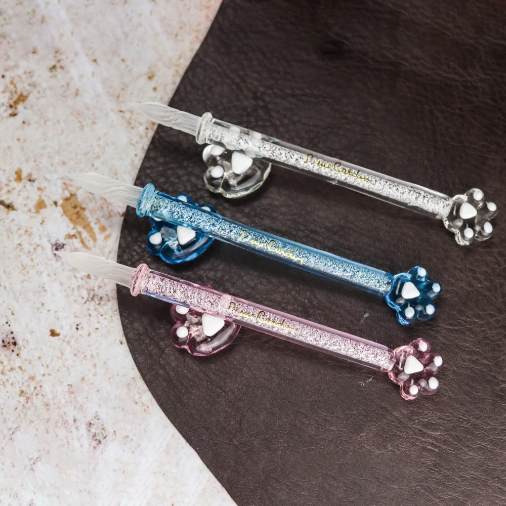 法國 Pierre Cardin 皮爾卡登 貓掌筆擱: 紫色-細節圖2