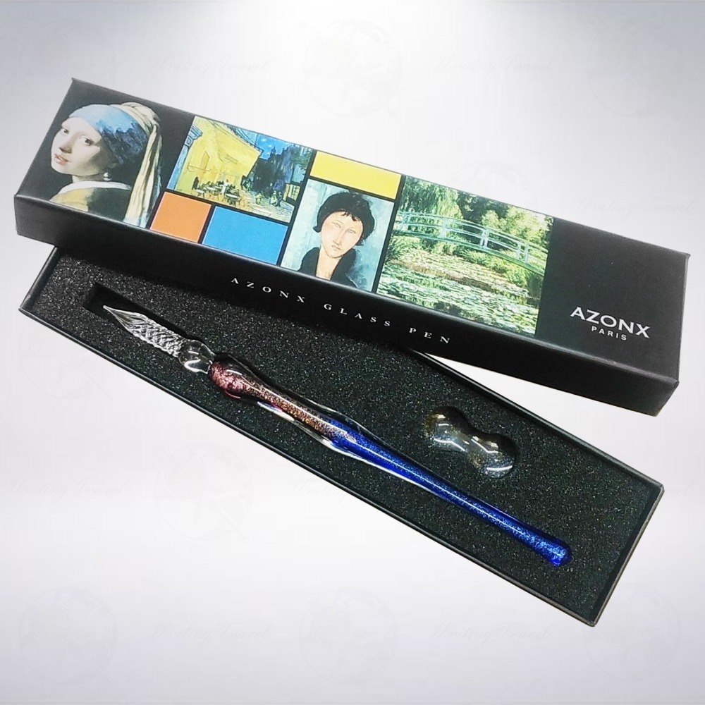 日本 Sedia Azonx Lame 炫光玻璃筆: 炫光紫-細節圖2