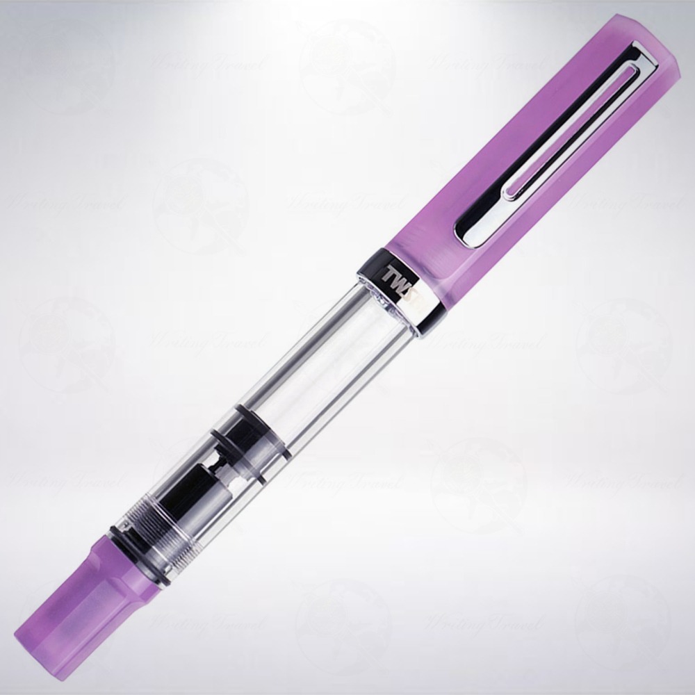 台灣 TWSBI 三文堂 ECO 活塞吸墨式鋼筆: 夜光紫-細節圖2