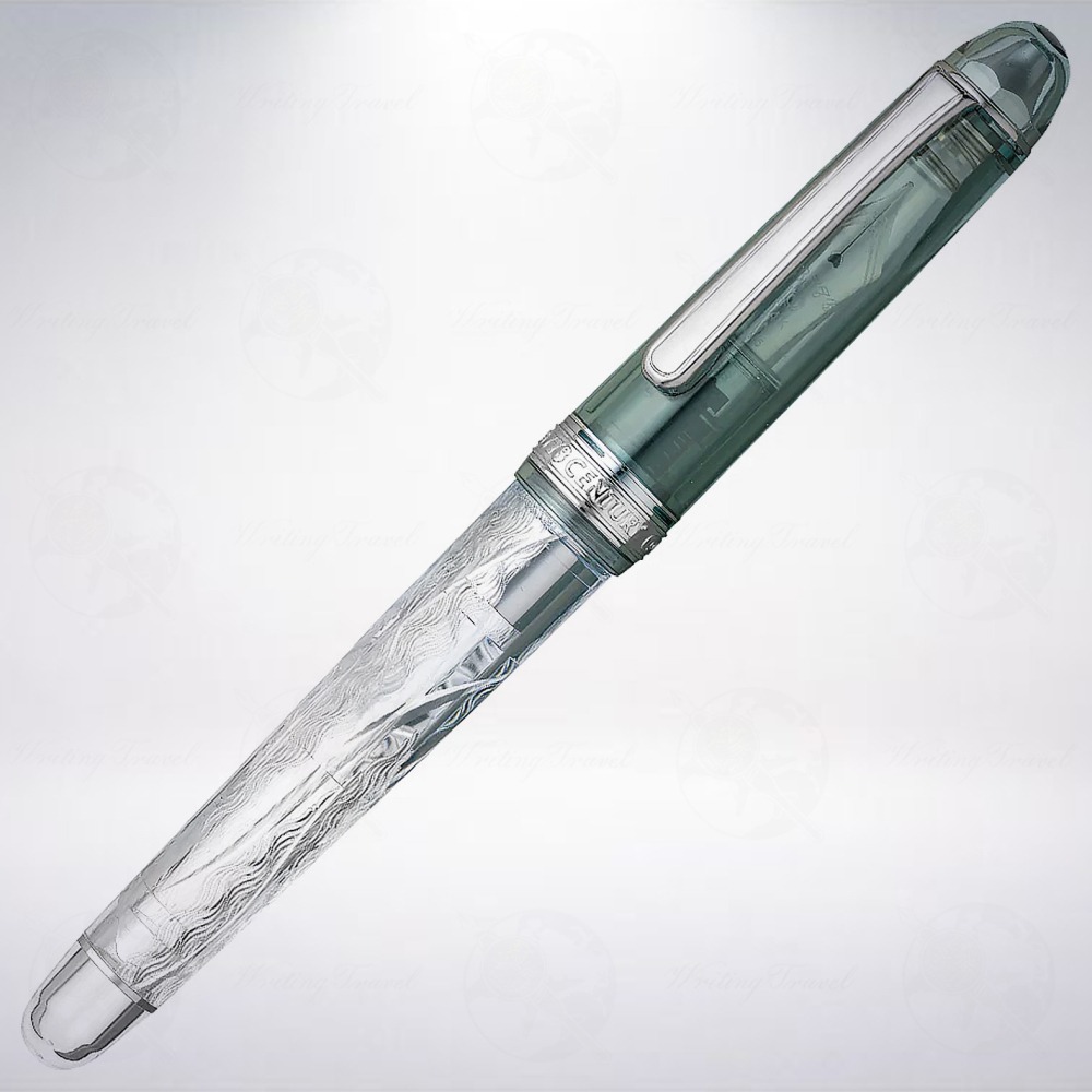 日本 Platinum 白金 #3776 富士雲景 2025限定14K金鋼筆: 絹雲/KINU GUMO-細節圖3