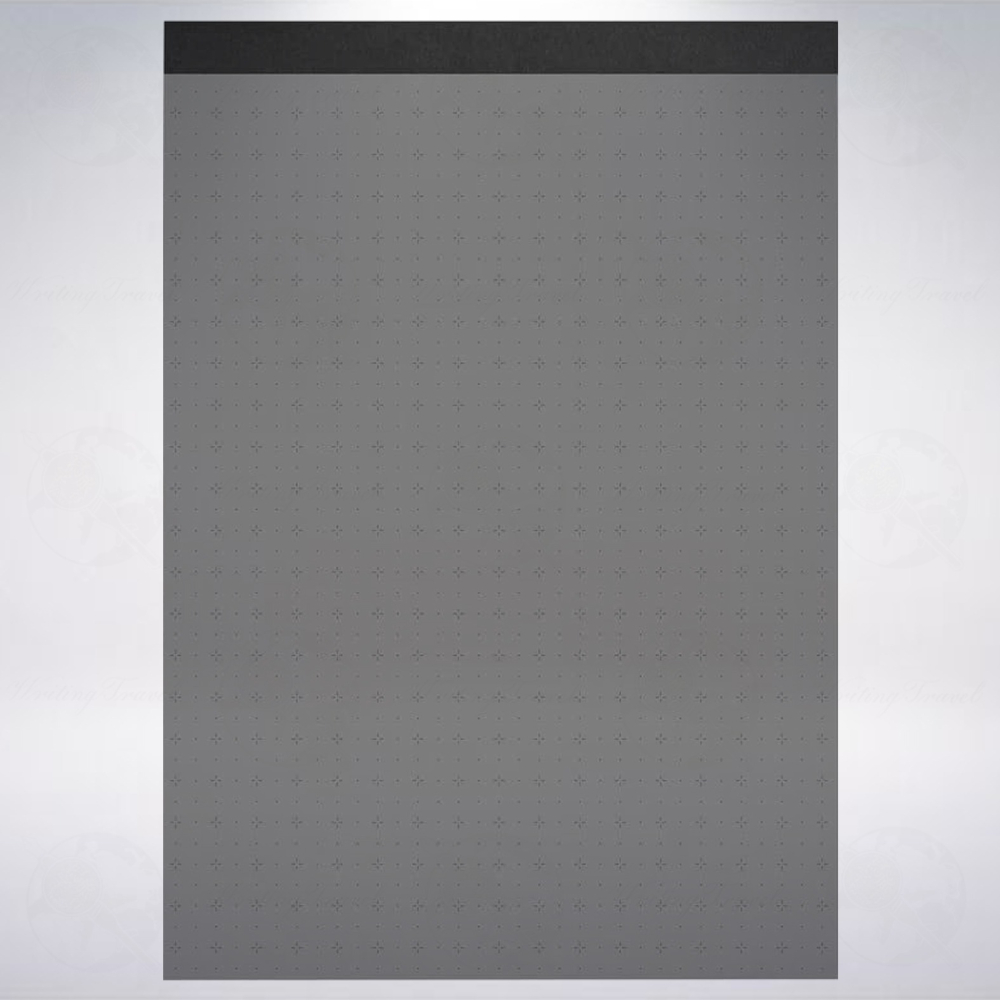 法國 RHODIA MAYA A4+ 上掀式繪本: 灰色/十字點-細節圖3