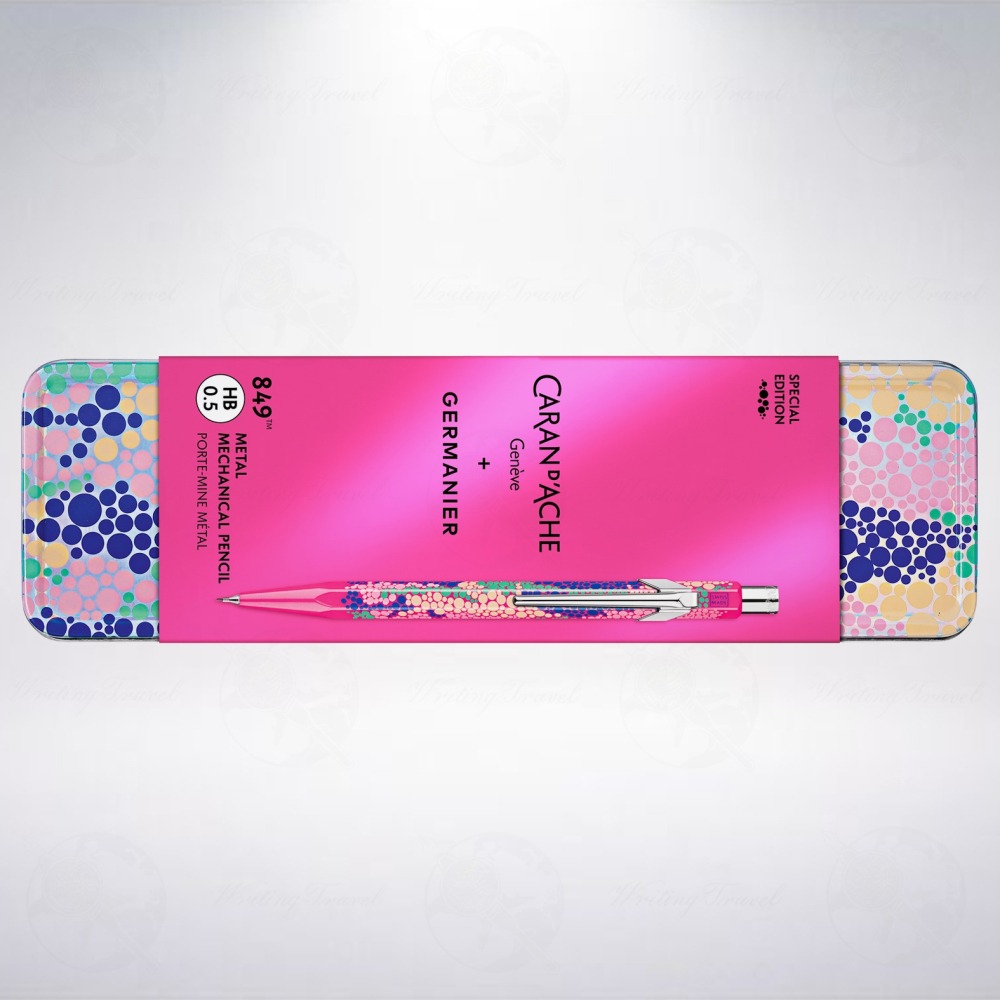 瑞士 卡達 CARAN D＇ACHE 844 GERMANIER 特別版自動鉛筆: 粉紅色/Pink-細節圖2