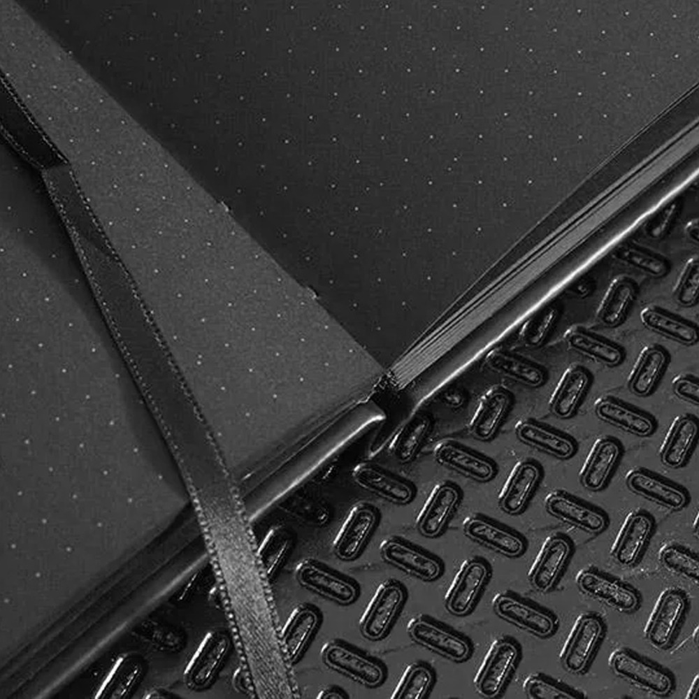 法國 RHODIA goalbook Creation A5 黑色內頁畫冊手帳: 玫瑰紅/Rosewood-細節圖3