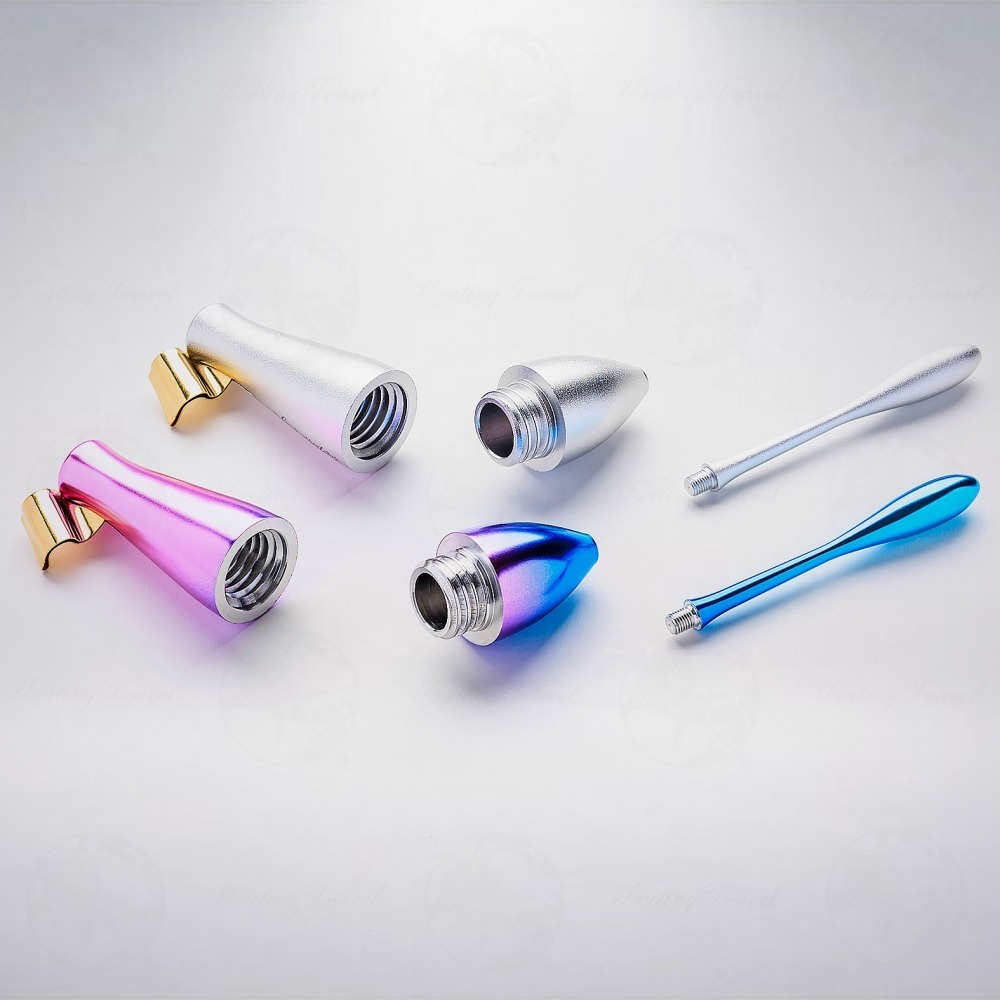 澳洲 Luis Creations Parrot 2合1斜/直筆桿: 金剛鸚鵡/Macaw-細節圖4