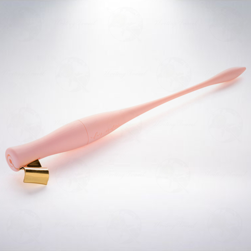 澳洲 Luis Creations Moblique V2 2合1斜/直筆桿: 玫瑰粉/English Rose-細節圖3