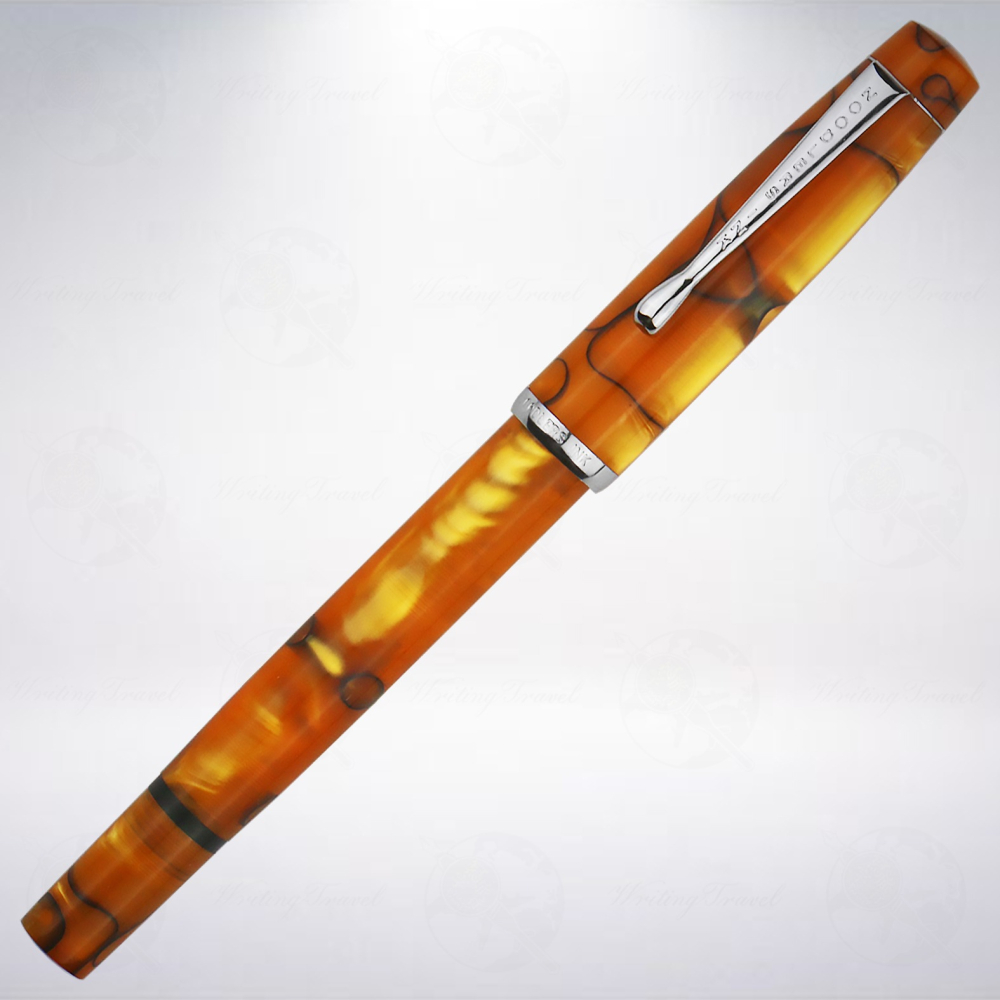 美國 鯰魚 Noodler＇s Konrad Acrylic Flex 彈性尖鋼筆: 孟加拉虎/Bengal Tiger-細節圖2