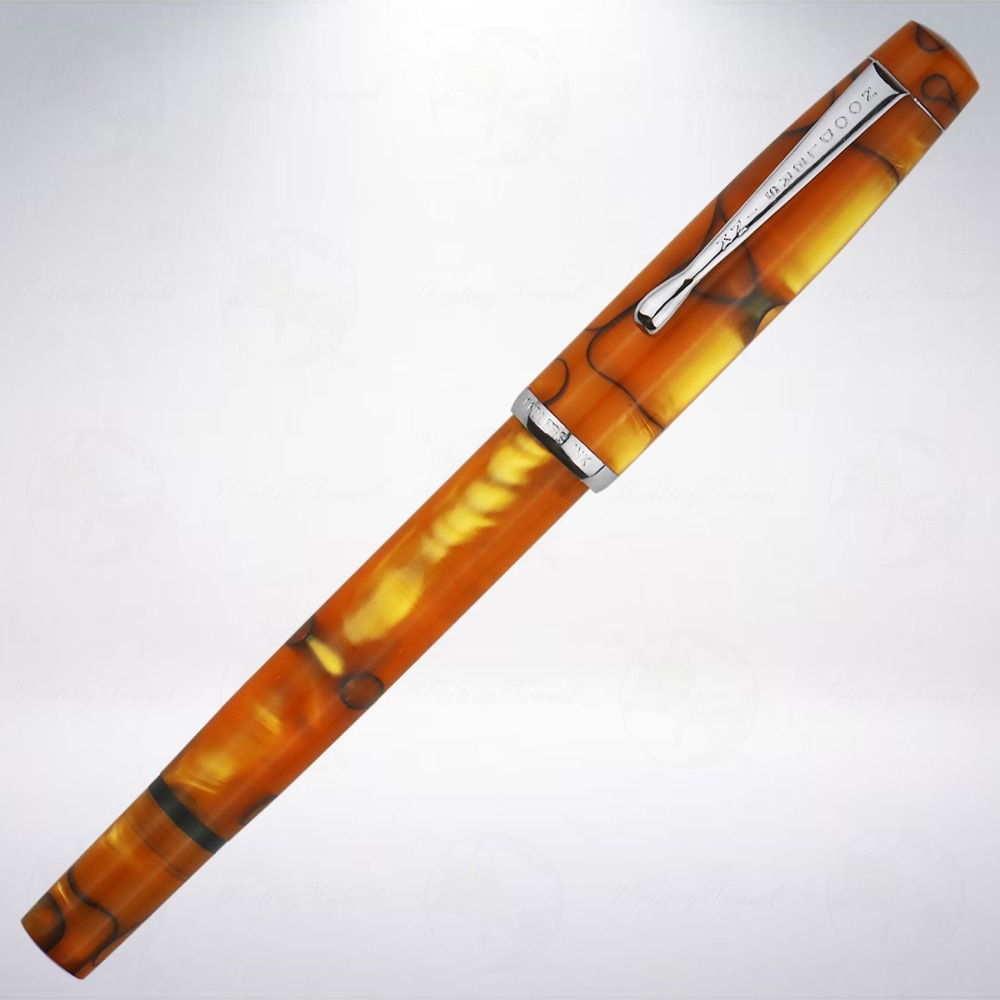 美國 鯰魚 Noodler＇s Konrad Acrylic Flex 彈性尖鋼筆: 孟加拉虎/Bengal Tiger-細節圖2
