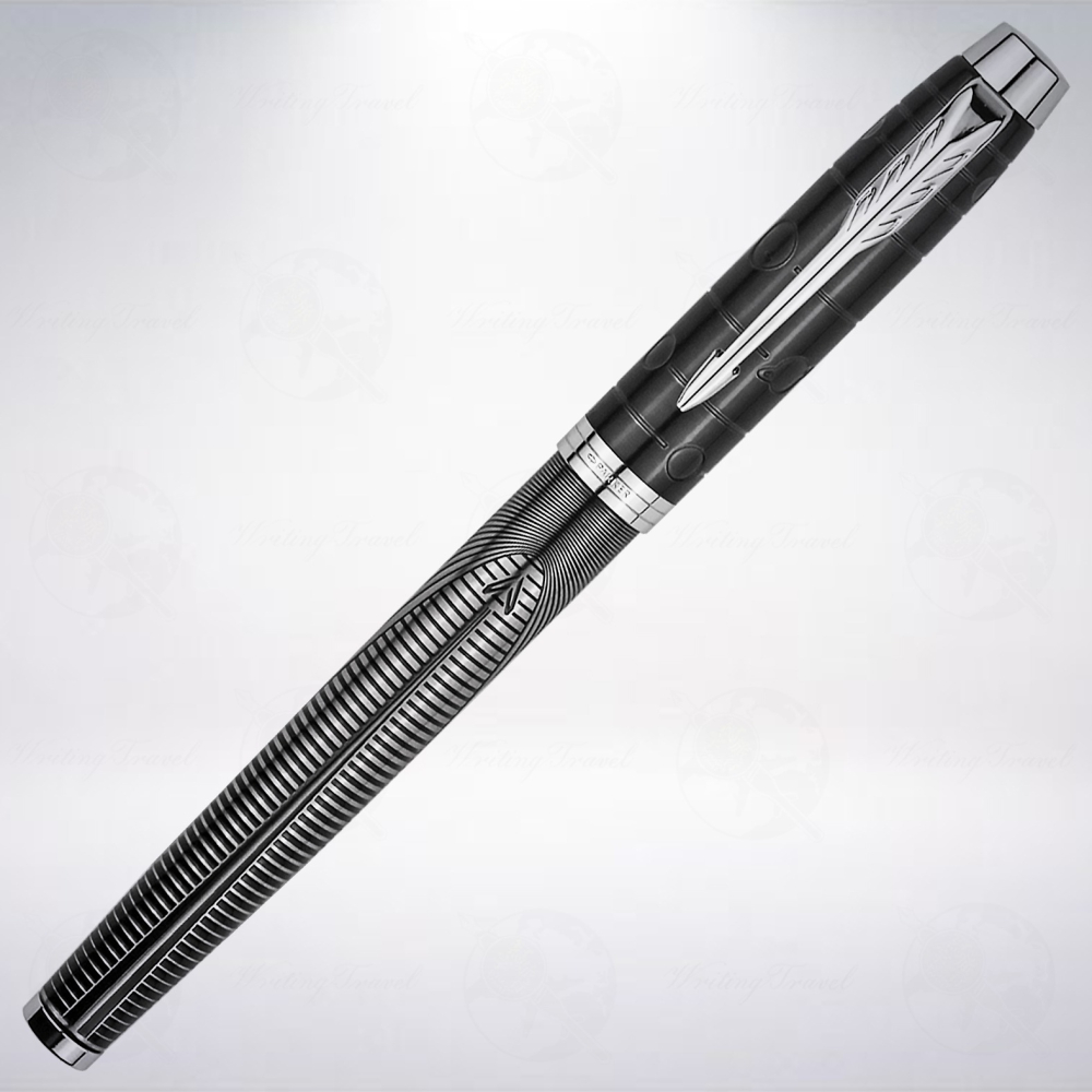 美國 派克 PARKER IM 經典系列特別版鋼珠筆: 金屬追求/Metallic Pursuit-細節圖2