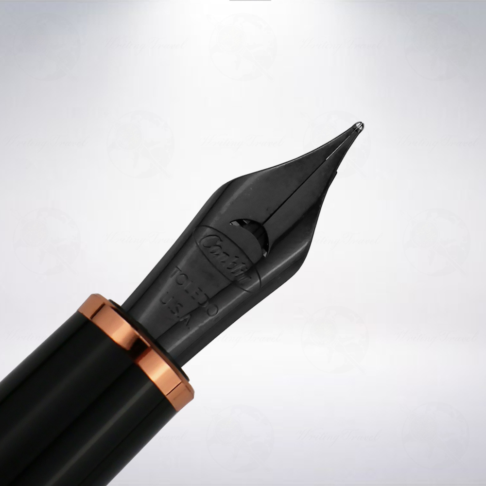 美國 Conklin All American 限量版莫三比克綠木鋼筆: 玫瑰金-細節圖3