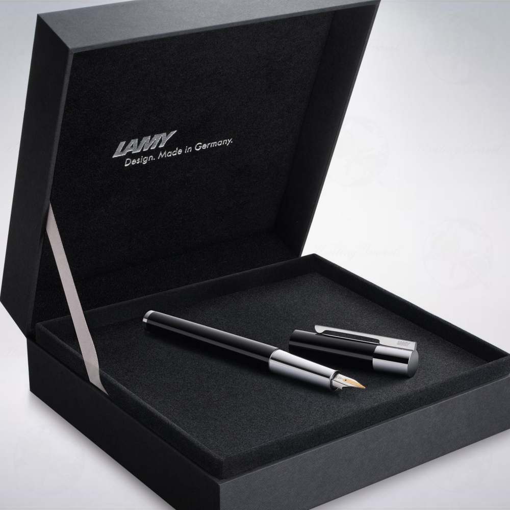 德國 LAMY Scala 精粹系列鋼筆: 鋼琴黑/Piano Black-細節圖3