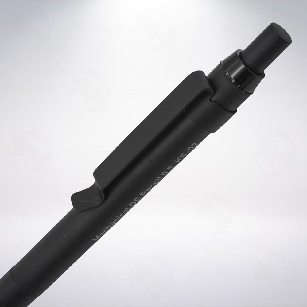日本 紀寺商事 KITERA Double Chuck KS-03 0.5mm 雙夾式金屬自動鉛筆-細節圖2