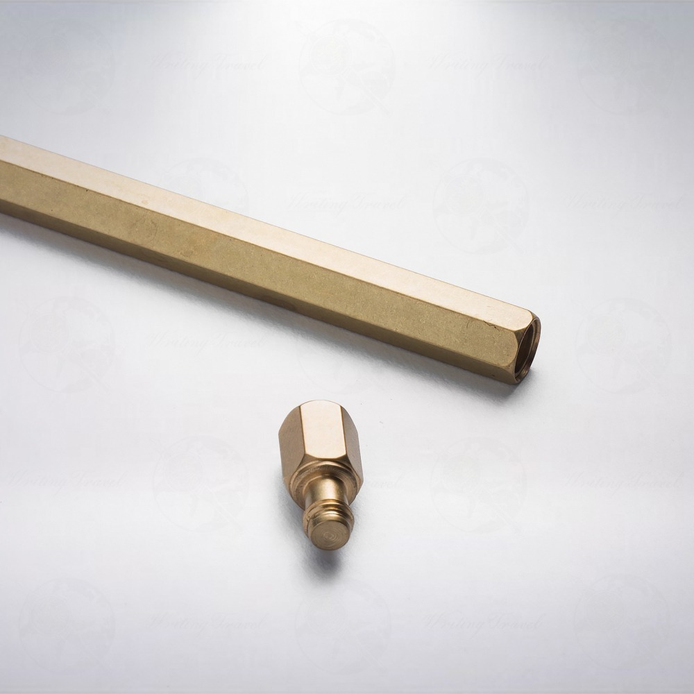 台灣 ystudio 物外設計 Classic 經典系列鉛芯盒: 黃銅-細節圖3