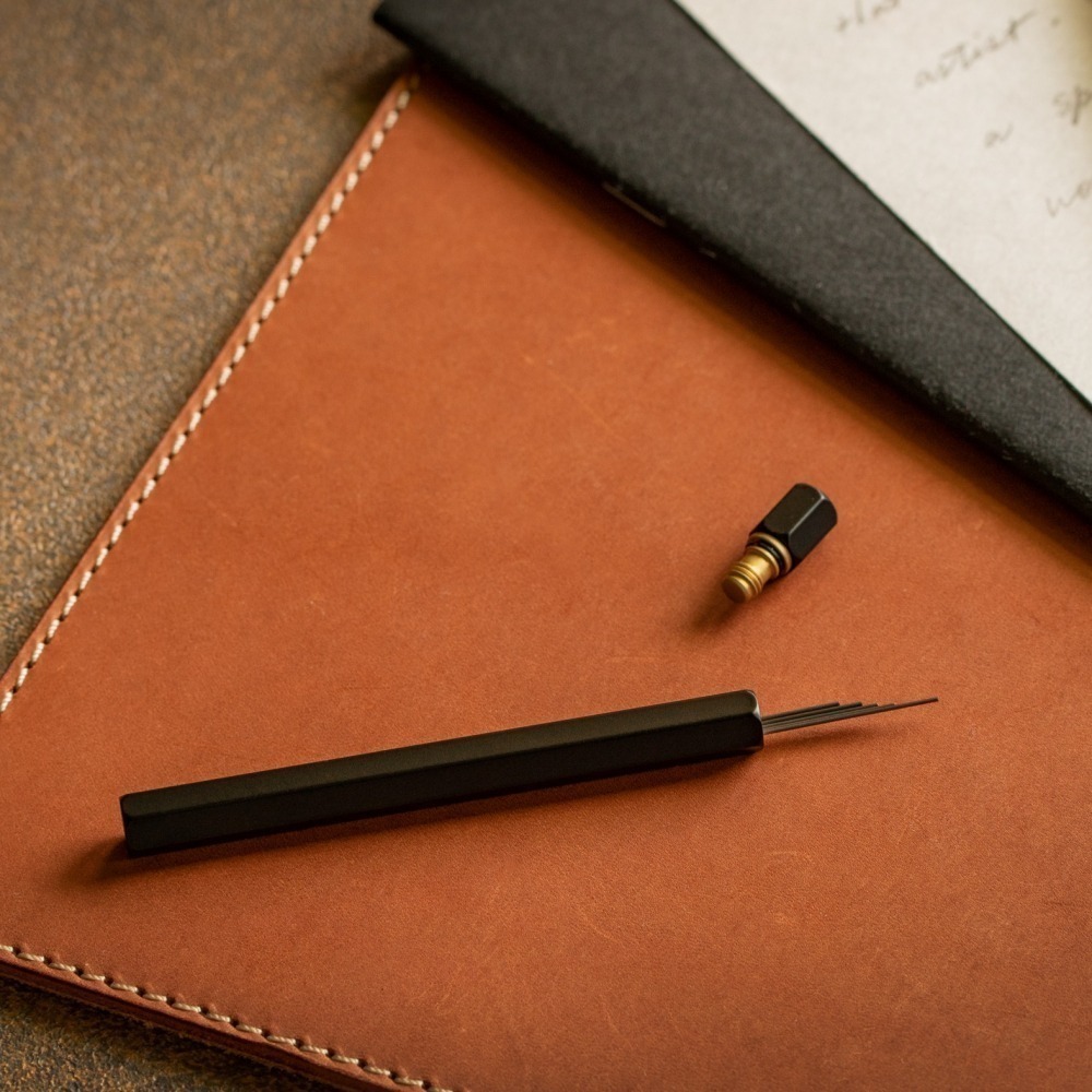 台灣 ystudio 物外設計 Classic 經典系列鉛芯盒: 黑色-細節圖2