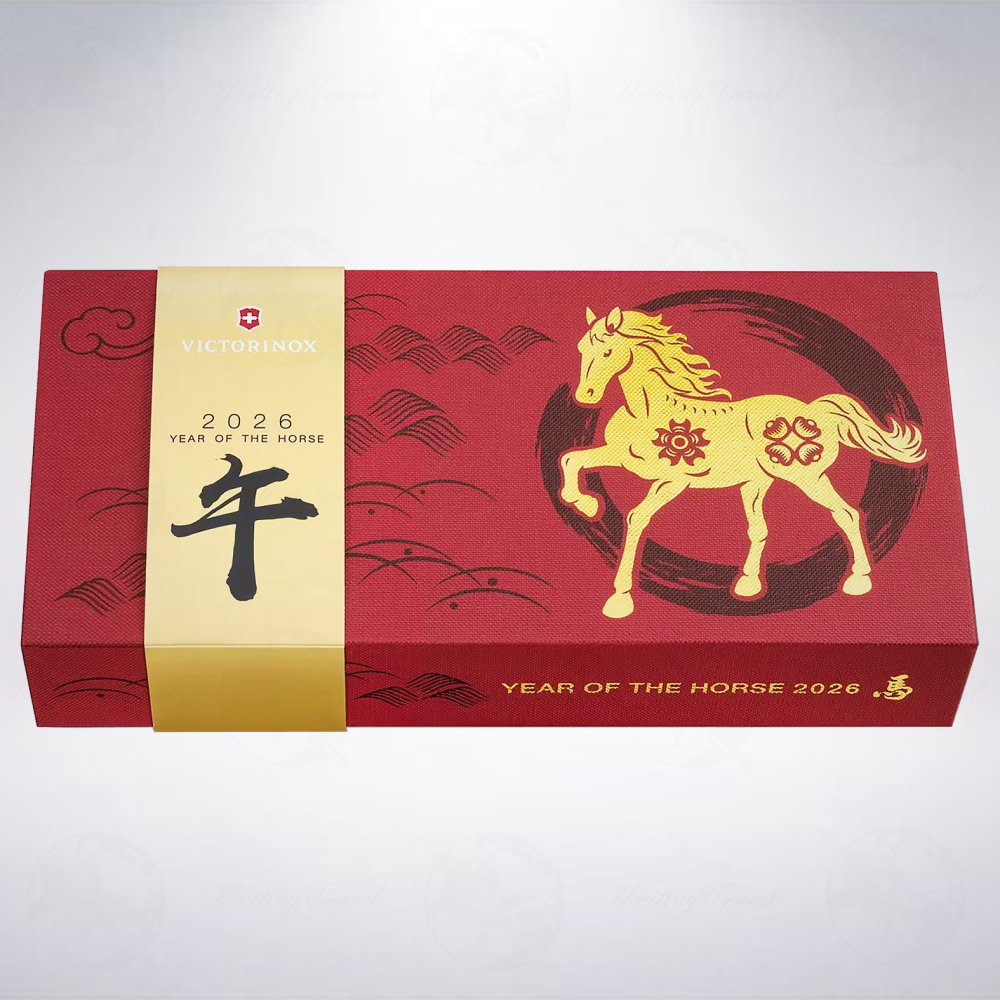 瑞士 維氏 VICTORINOX 16功能 HUNTSMAN 12生肖 2026年限量瑞士刀: 生肖馬-細節圖4