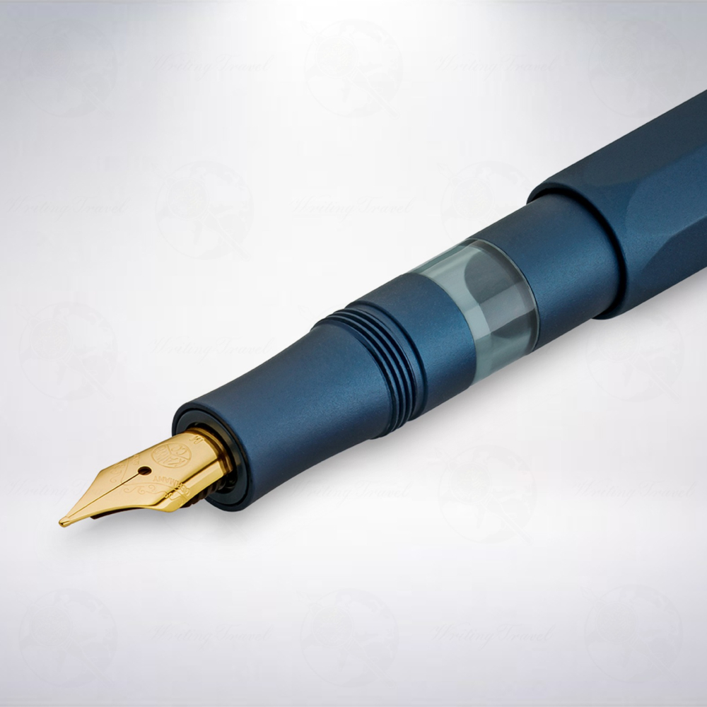 德國 Kaweco PISTON Sport AL 活塞上墨鋼筆: 海軍藍-細節圖5