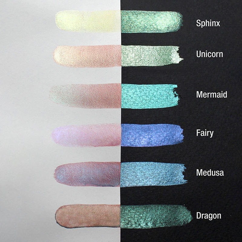 德國 Coliro 特別版珠光水彩粉餅: 魔法生物/Magical Creatures (單顆販售區)-細節圖2