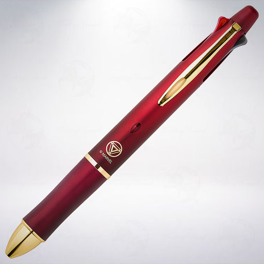 日本 百樂 PILOT Dr.GRIP 4+1 Marvel 聯名款多功能筆: 鋼鐵人-細節圖2