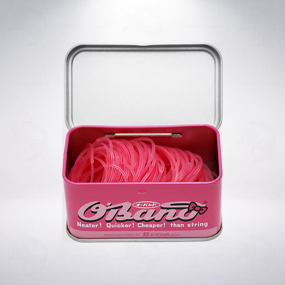 日本 共和株式會社 OBand 迷你橡皮筋罐: 凱蒂貓/Hello Kitty-細節圖2