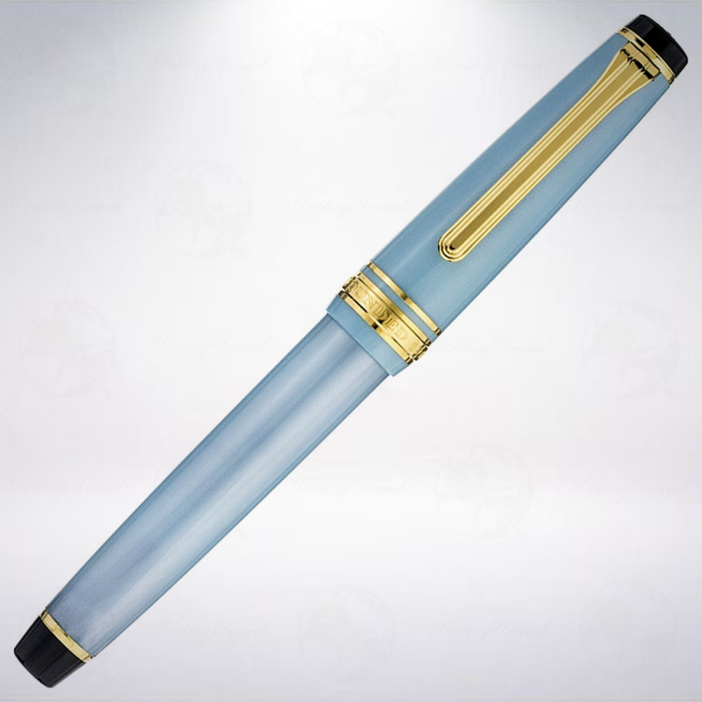日本 SAILOR 寫樂 SHIKIORI 四季織 雪月空葉14K鋼筆: 春空-細節圖2