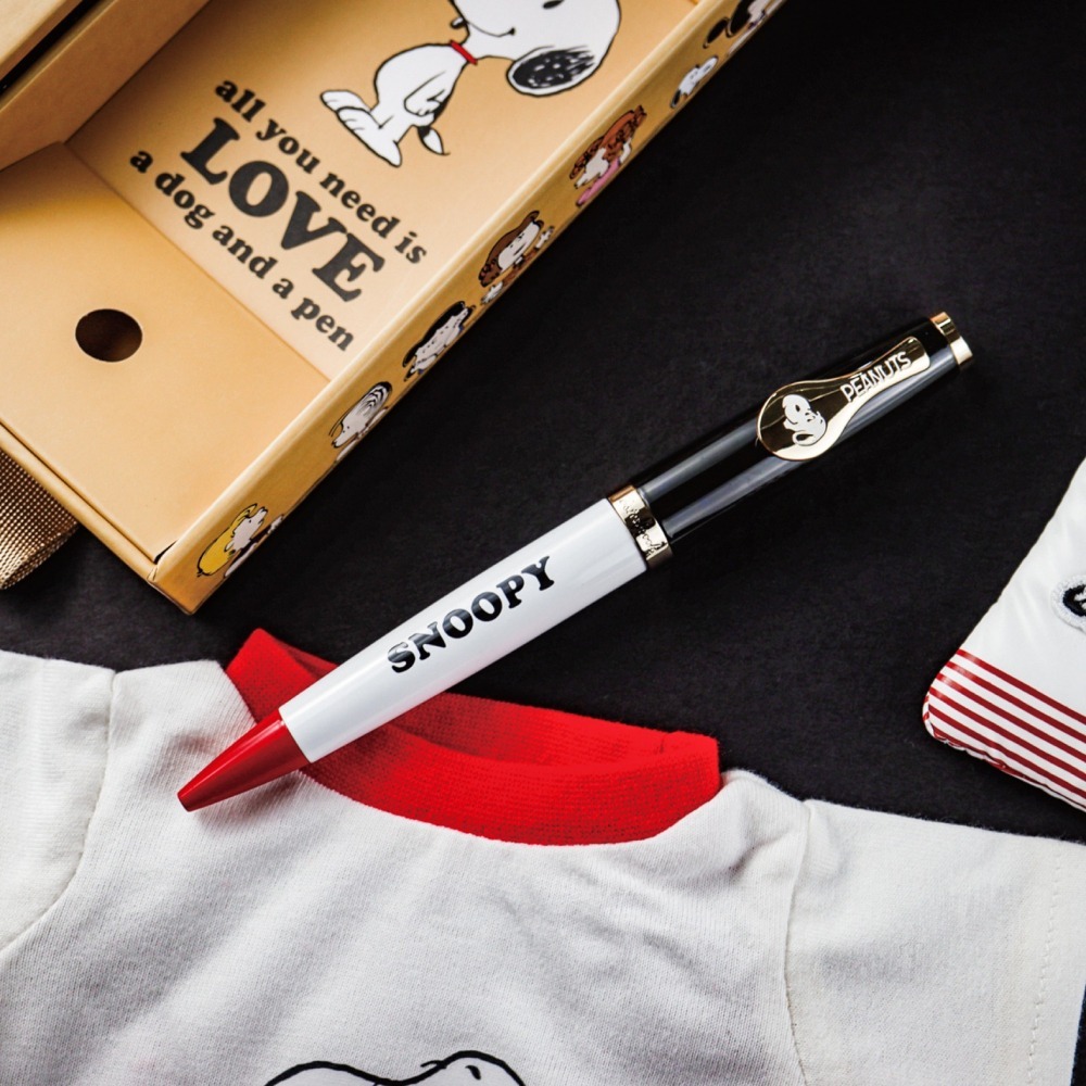 美國 Esterbrook Peanuts 花生漫畫75週年紀念聯名款原子筆: 史努比/Snoopy-細節圖3