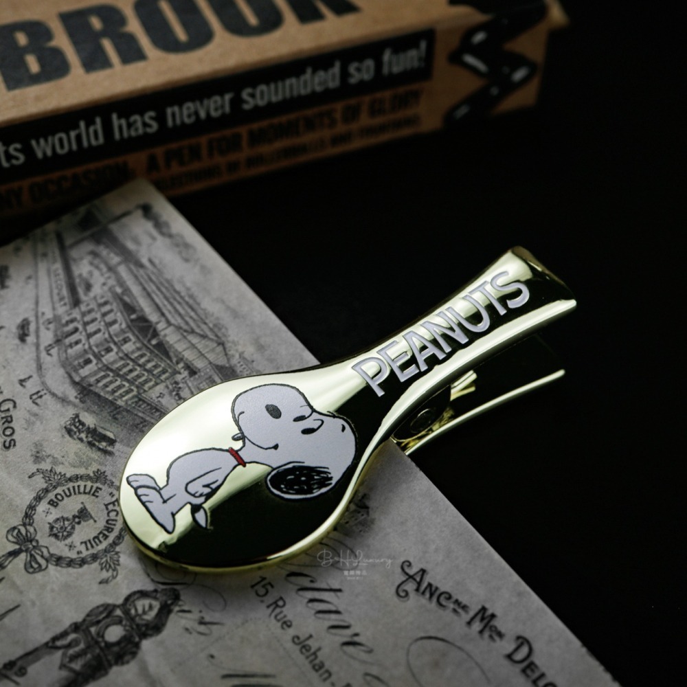 美國 Esterbrook Peanuts 花生漫畫75週年紀念聯名款書夾: 史努比/Snoopy-細節圖2