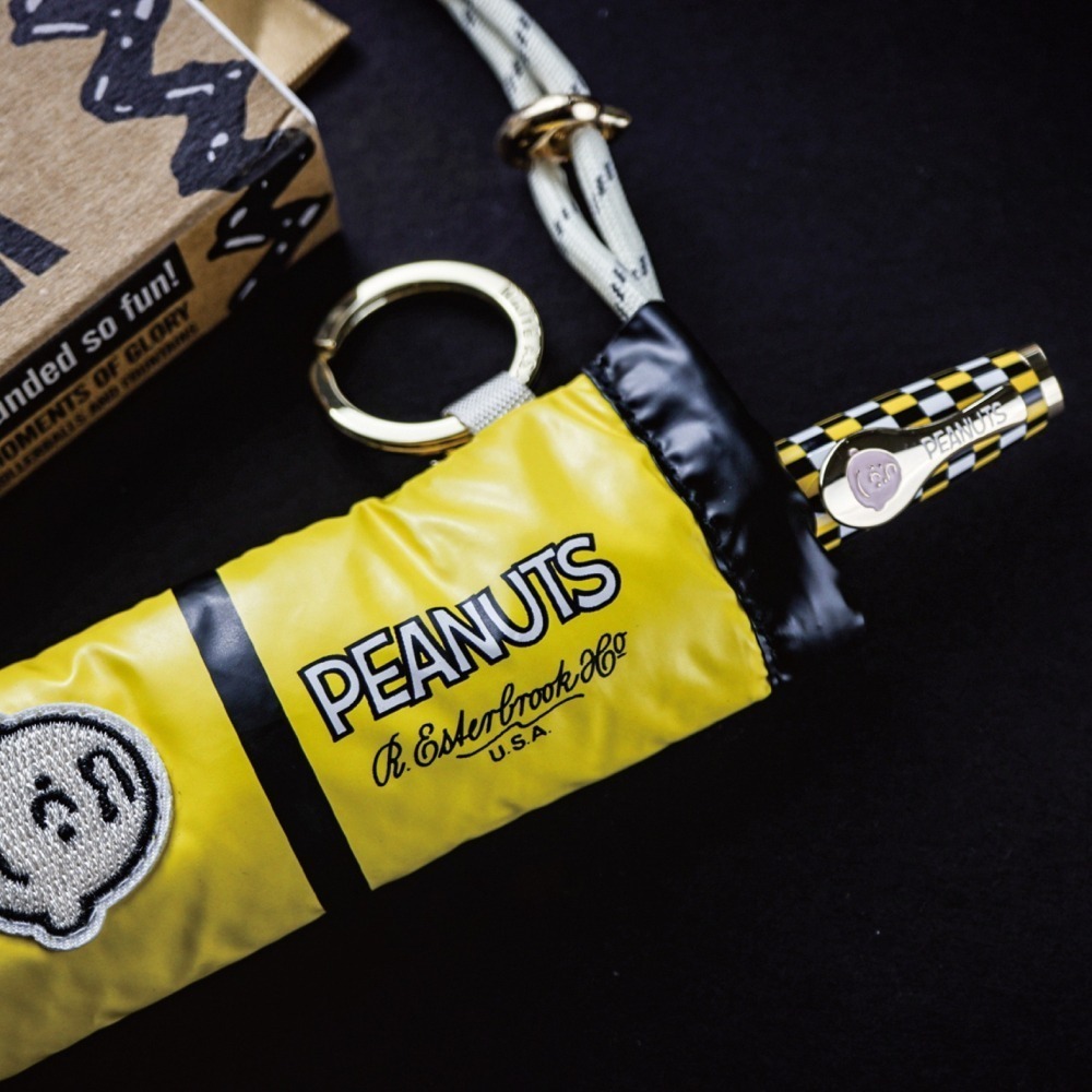 美國 Esterbrook Peanuts 花生漫畫75週年紀念聯名款筆袋: 查理布朗/Charlie Brown-細節圖2
