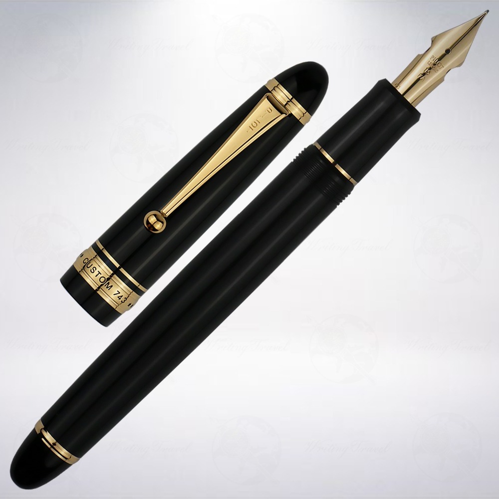 日本 PILOT 百樂 CUSTOM 743 14K FA尖鋼筆-細節圖2