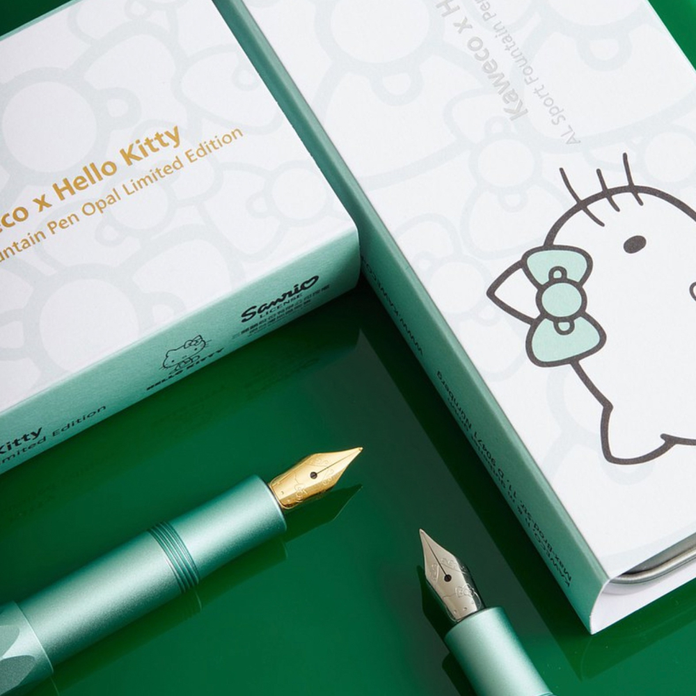 德國 Kaweco AL Sport Hello Kitty 限量聯名款鋼筆: 金色-細節圖4
