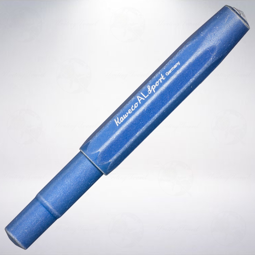 德國 Kaweco AL Sport 鋼筆: 藍色石頭紋/Stonewashed Blue-細節圖2
