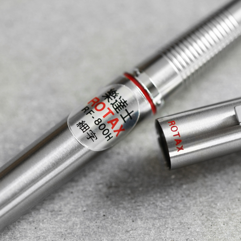 絕版! 台灣 SKB 文明鋼筆 樂達士 ROTAX 手術刀鋼筆-細節圖4