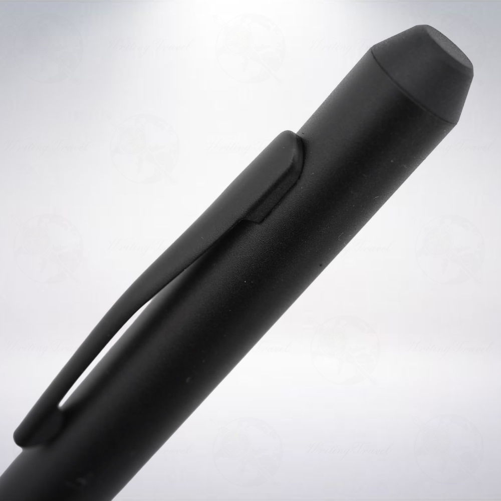 日本 紀寺商事 KITERA Side Knock 中折式出芯自動鉛筆: 全黑-細節圖2