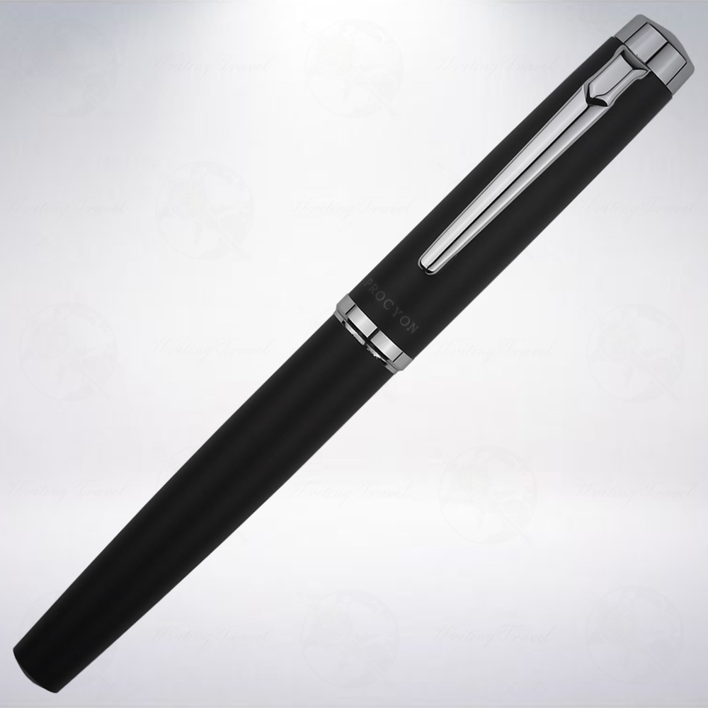 日本 Platinum 白金 PROCYON LUSTER 鋼筆: 霧黑-細節圖2