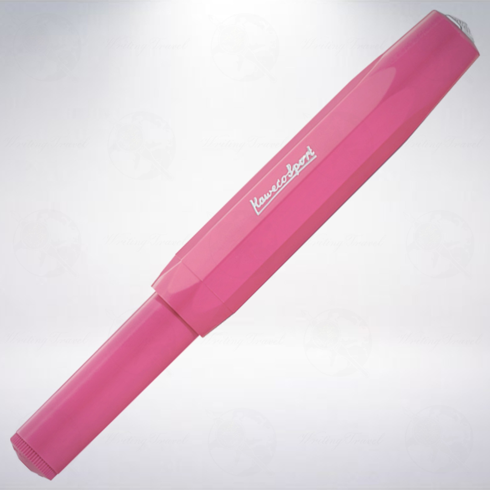 德國 Kaweco SKYLINE Sport 鋼珠筆: 桃紅/Pink-細節圖2