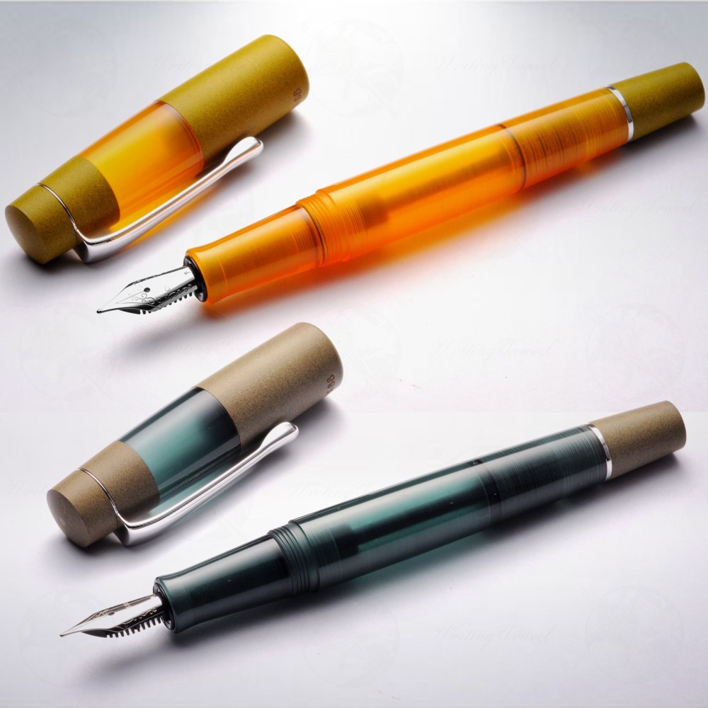 台灣 製筆精基 OPUS 88 KOLORO 滴入式鋼筆: 葵/蒼/丹/青-細節圖2