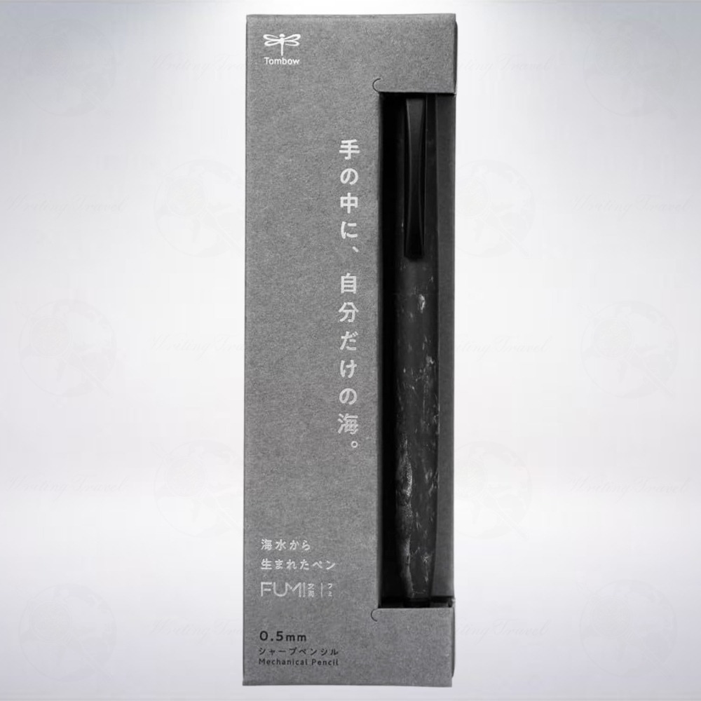 日本 蜻蜓 Tombow FUMI 自動鉛筆: 海藍色/Sea Blue-細節圖2