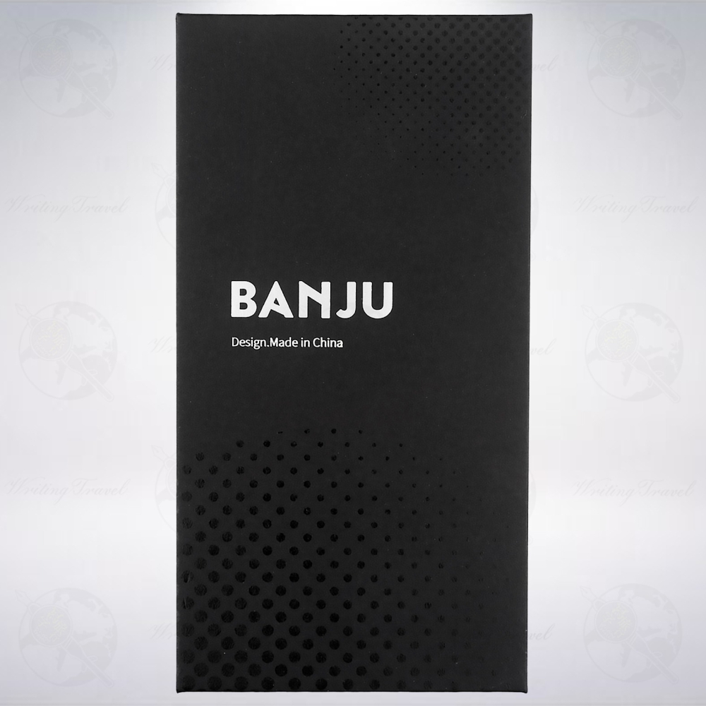 中國 半句 BANJU 旗艦設計 未來計畫五週年主題款 自然斑駁系列鋼筆: 冰川綠-細節圖3