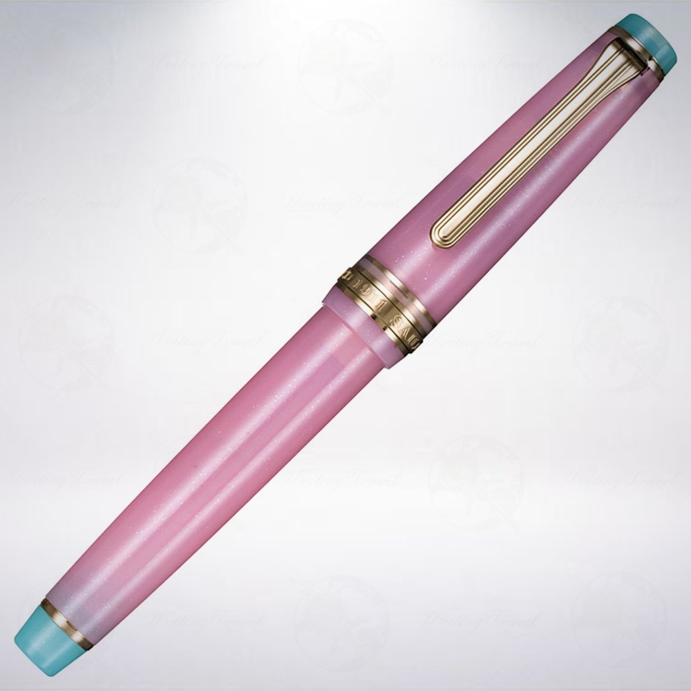 日本 SAILOR 寫樂 PROFESSIONAL GEAR 14K 四季織特別版鋼筆墨水禮盒: 御萩/HAGI-細節圖3