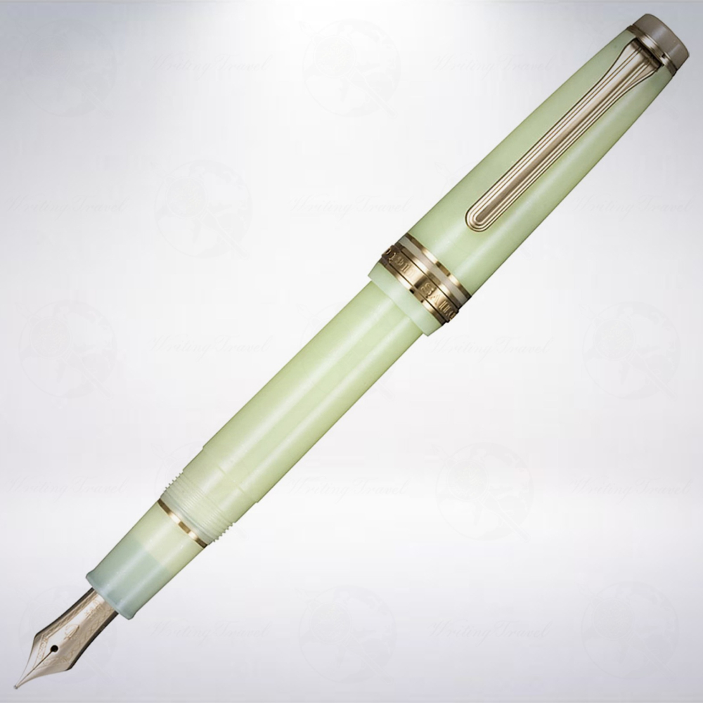 日本 SAILOR 寫樂 PROFESSIONAL GEAR 14K 四季織特別版鋼筆墨水禮盒: 福氣/FUKI-細節圖2