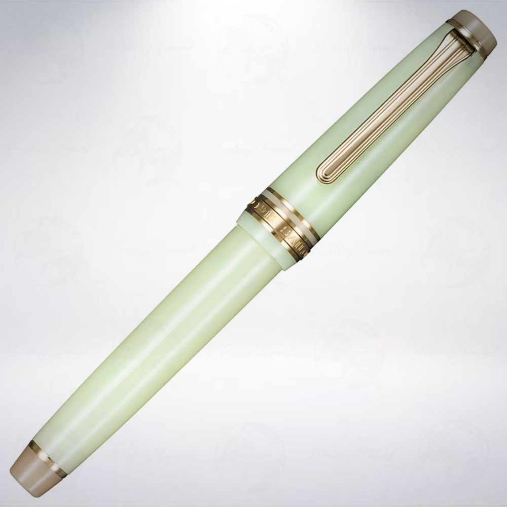 日本 SAILOR 寫樂 PROFESSIONAL GEAR 14K 四季織特別版鋼筆墨水禮盒: 福氣/FUKI-細節圖3