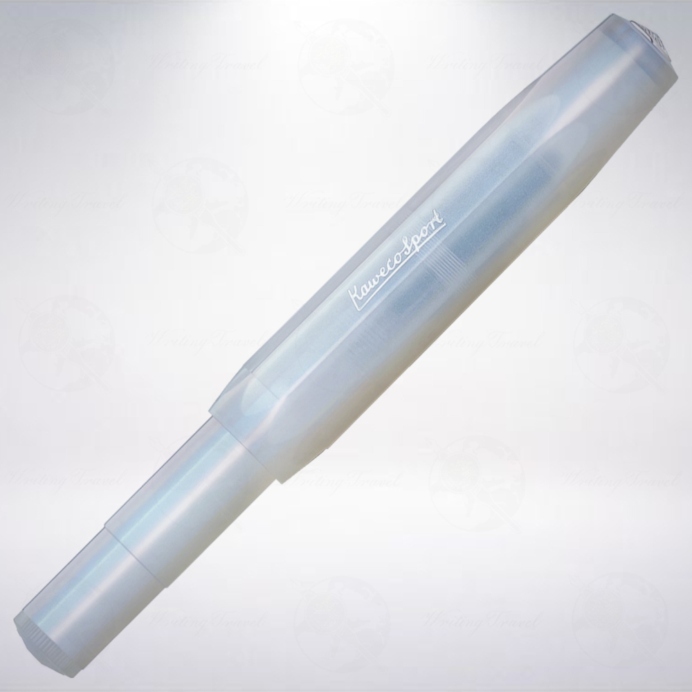 德國 Kaweco LUNAR Sport 鋼珠筆: 月光泊藍/Light Blue-細節圖2